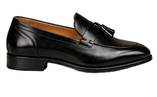 Classic Black Tassel Loafers