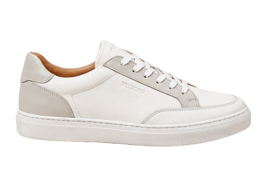 Classic White Leather Sneakers