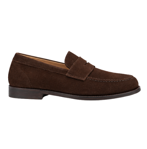 Classic Brown Penny Loafers
